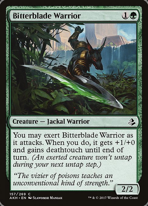 Bitterblade Warrior (157) [Amonkhet]