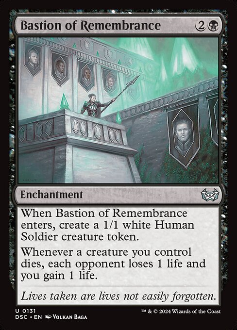 Bastion of Remembrance (131) [Duskmourn: House of Horror Commander]