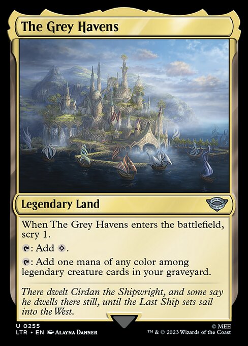 The Grey Havens (255) [The Lord of the Rings: Tales of Middle-earth]