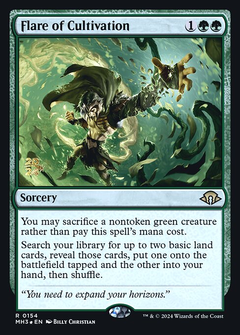 Flare of Cultivation (154s) [Modern Horizons 3 Promos]