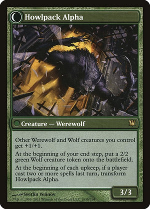 Mayor of Avabruck // Howlpack Alpha (193) [Innistrad] Reverse