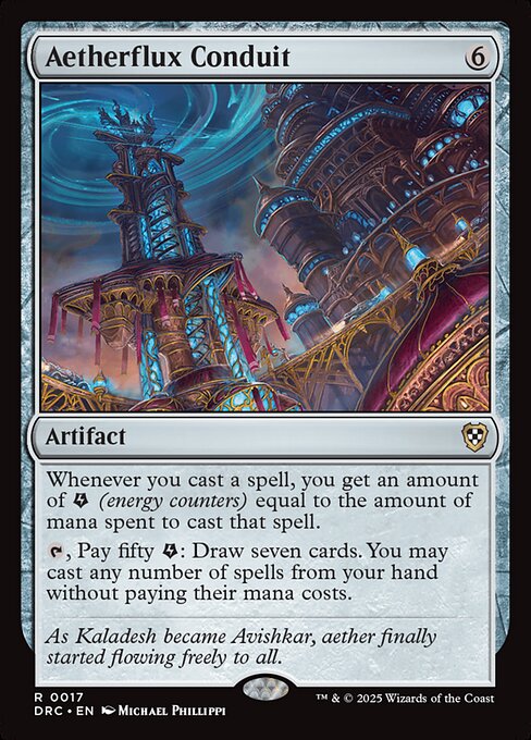 Aetherflux Conduit (17) [Aetherdrift Commander]