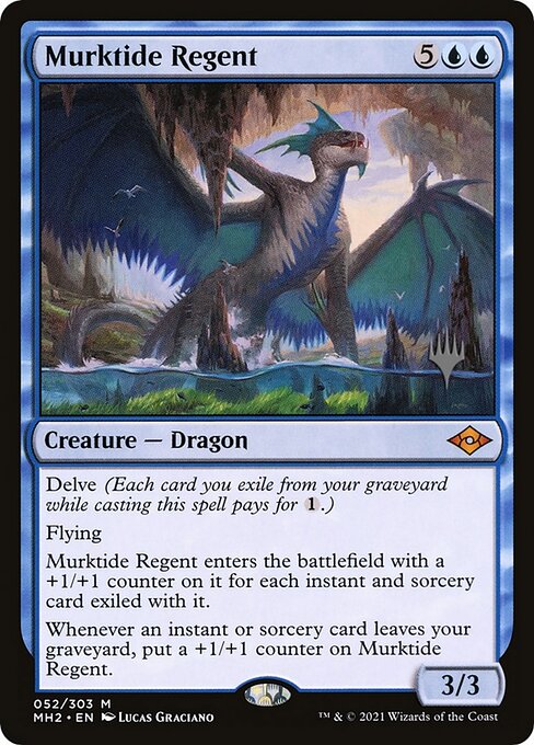 Murktide Regent (52p) [Modern Horizons 2 Promos]