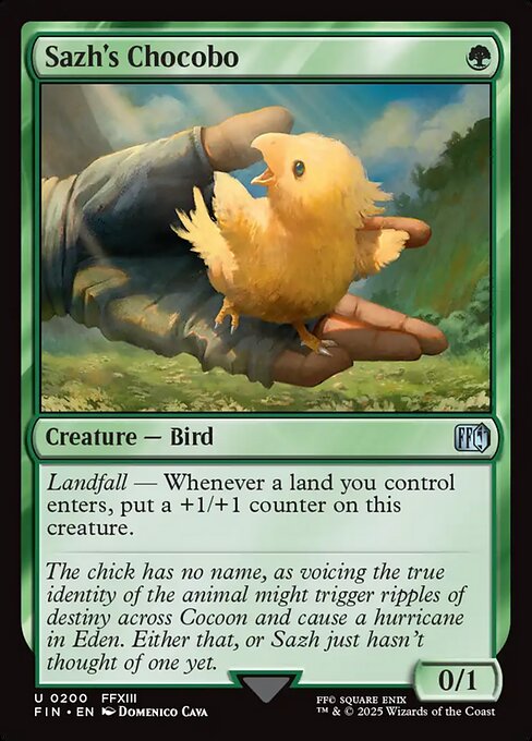 Sazh's Chocobo (200) [Final Fantasy]