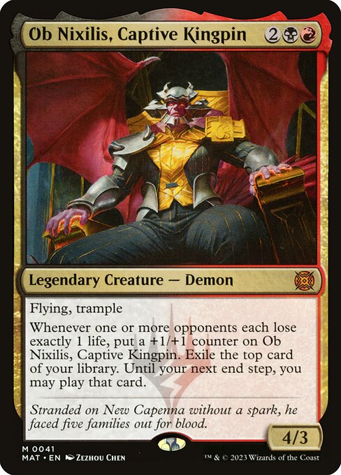 Ob Nixilis, Captive Kingpin (41) [March of the Machine: The Aftermath]
