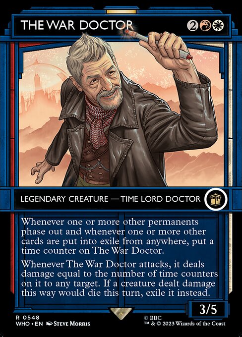 The War Doctor (548) [Doctor Who] [Showcase, Borderless]