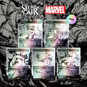 Secret Lair Marvel: Spider-Man Venom Unleashed (Inks) (Rainbow Foil)