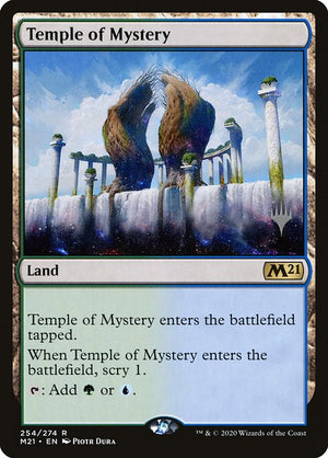 Temple of Mystery (254p) [Core Set 2021 Promos]