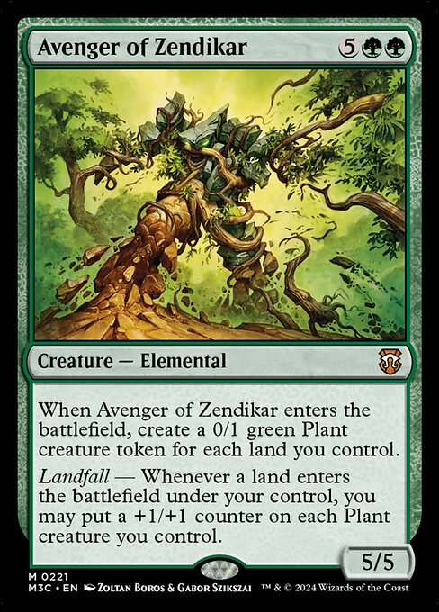Avenger of Zendikar (221) [Modern Horizons 3 Commander]