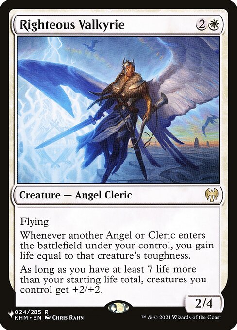 Righteous Valkyrie (KHM-24) [The List]