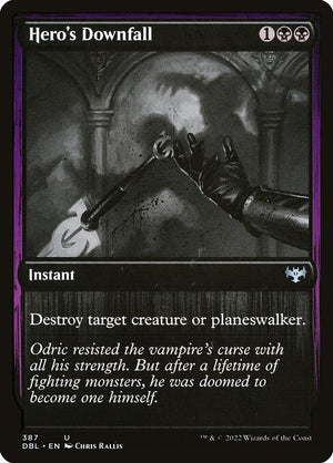 Hero's Downfall (387) [Innistrad: Double Feature]