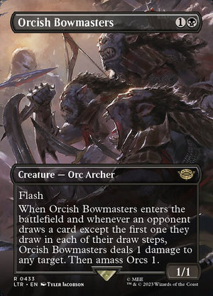 Orcish Bowmasters (433) [The Lord of the Rings: Tales of Middle-earth] [Borderless]