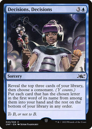Decisions, Decisions (44) [Unfinity]