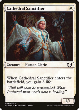 Cathedral Sanctifier (3) [Duel Decks: Blessed vs. Cursed]