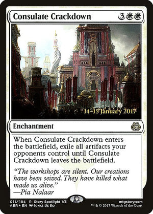 Consulate Crackdown (11s) [Aether Revolt Promos]