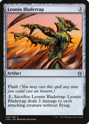 Leonin Bladetrap (219) [Commander Anthology]
