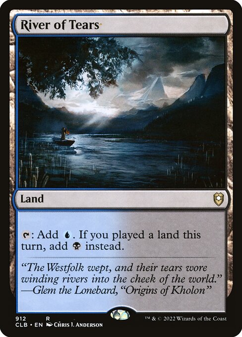 River of Tears (912) [Commander Legends: Battle for Baldur's Gate]