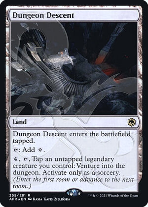Dungeon Descent (255a) [Adventures in the Forgotten Realms Promos]