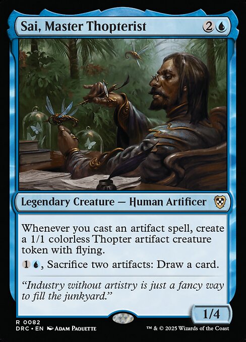 Sai, Master Thopterist (82) [Aetherdrift Commander]