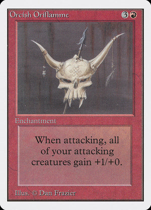 Orcish Oriflamme (167) [Unlimited Edition]