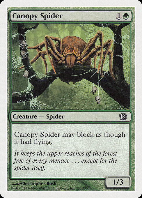 Canopy Spider (236) [Eighth Edition]