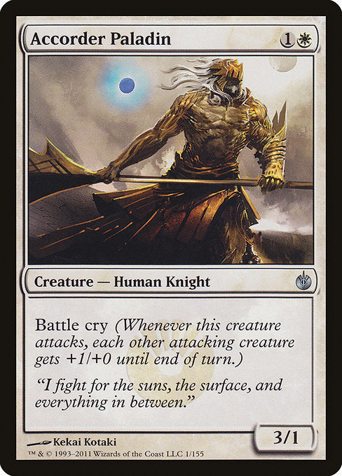 Accorder Paladin (1) [Mirrodin Besieged]