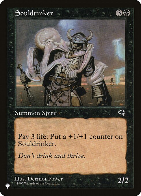 Souldrinker (TMP-158) [The List]