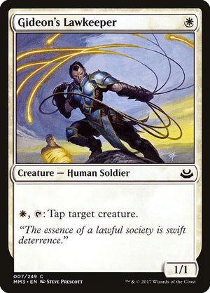 Gideon's Lawkeeper (7) [Modern Masters 2017]