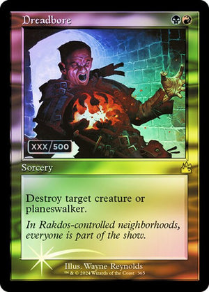 Dreadbore (365z) [Ravnica Remastered]