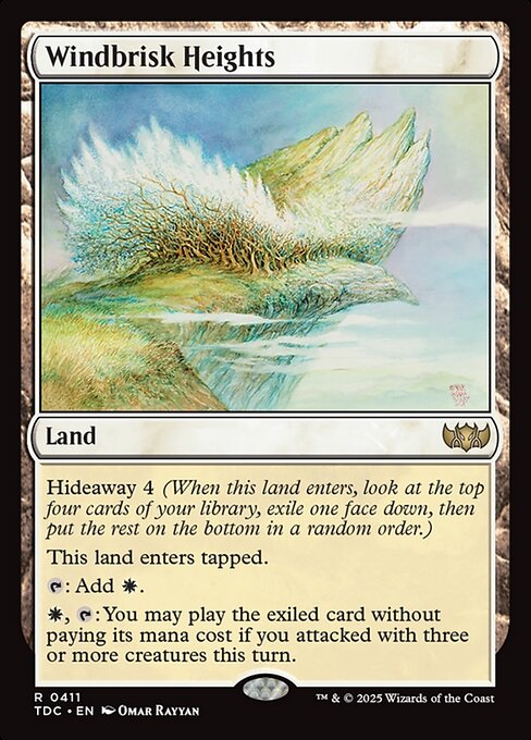 Windbrisk Heights (411) [Tarkir: Dragonstorm Commander]
