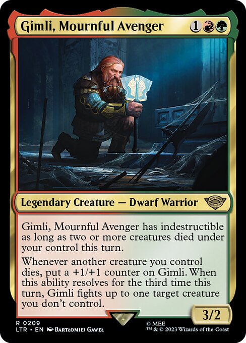 Gimli, Mournful Avenger (209) [The Lord of the Rings: Tales of Middle-earth]