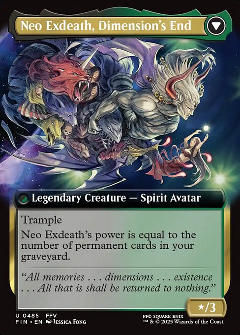 Exdeath, Void Warlock // Neo Exdeath, Dimension's End (485) [Final Fantasy]