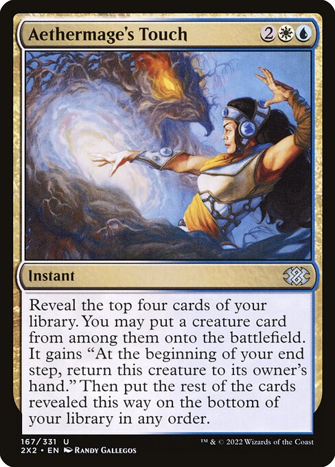 Aethermage's Touch (167) [Double Masters 2022]