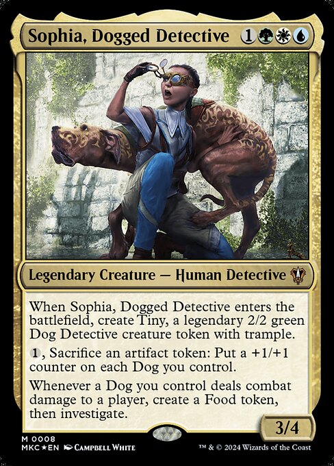 Sophia, Dogged Detective (8) [Murders at Karlov Manor Commander]