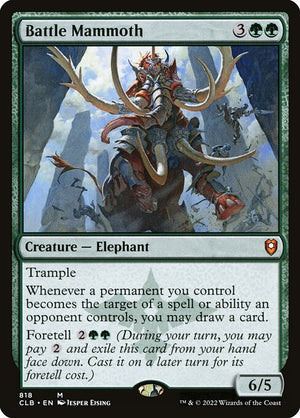 Battle Mammoth (818) [Commander Legends: Battle for Baldur's Gate]