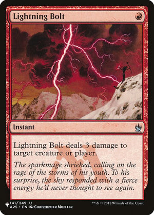 Lightning Bolt (A25-141) [The List]