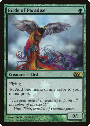 Birds of Paradise (165★) [Magic 2011 Promos]