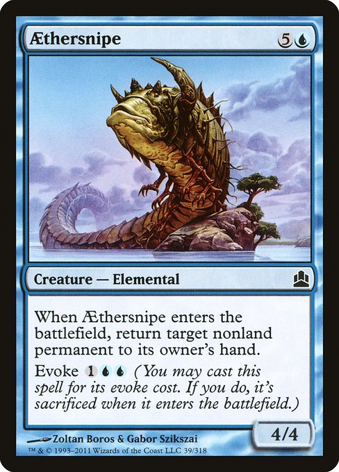 Aethersnipe (39) [Commander 2011]