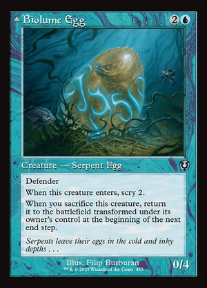 Biolume Egg // Biolume Serpent (455) [Innistrad Remastered]