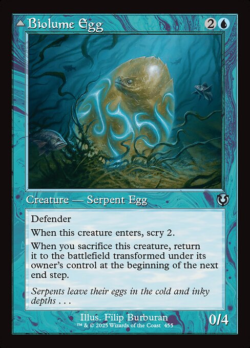 Biolume Egg // Biolume Serpent (455) [Innistrad Remastered]