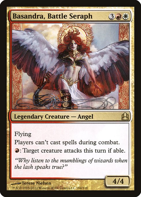 Basandra, Battle Seraph (184) [Commander 2011]