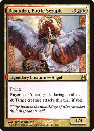 Basandra, Battle Seraph (184) [Commander 2011]