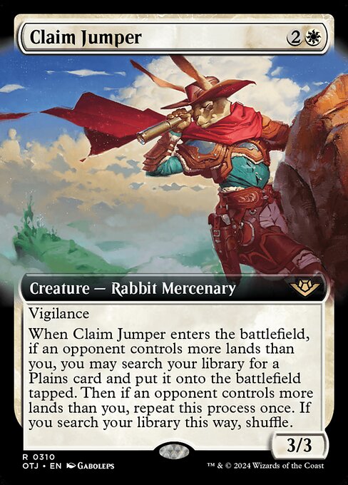 Claim Jumper (310) [Outlaws of Thunder Junction]