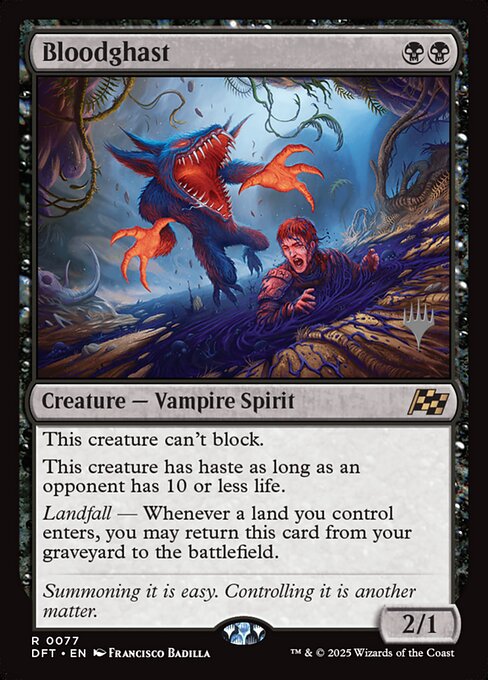 Bloodghast (77p) [Aetherdrift Promos]