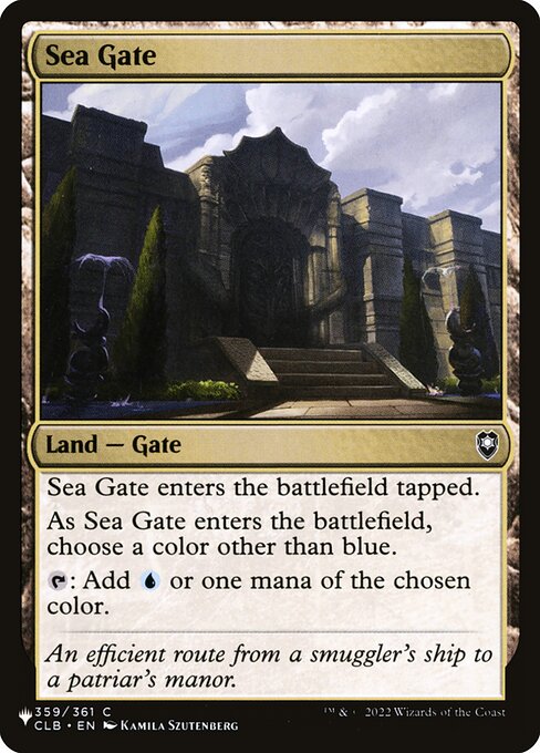 Sea Gate (CLB-359) [The List]