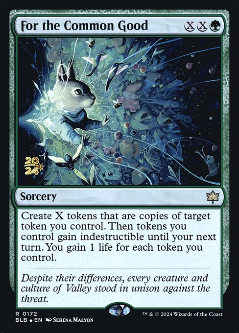 For the Common Good (172s) [Bloomburrow Promos]