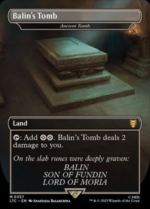 Ancient Tomb (357) [Tales of Middle-earth Commander] [Borderless]