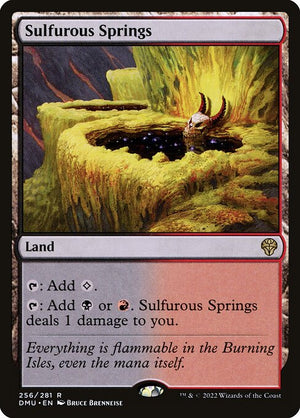 Sulfurous Springs (256) [Dominaria United]