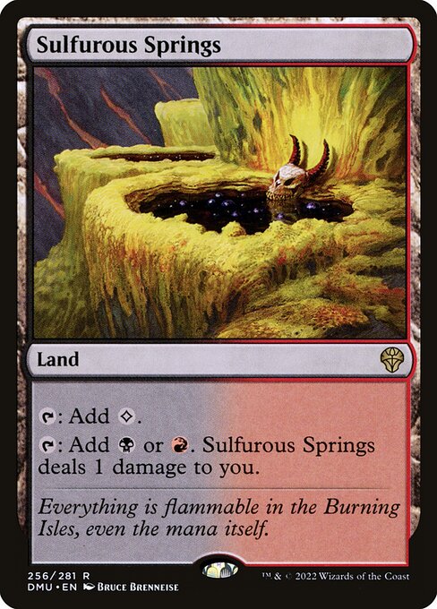 Sulfurous Springs (256) [Dominaria United]