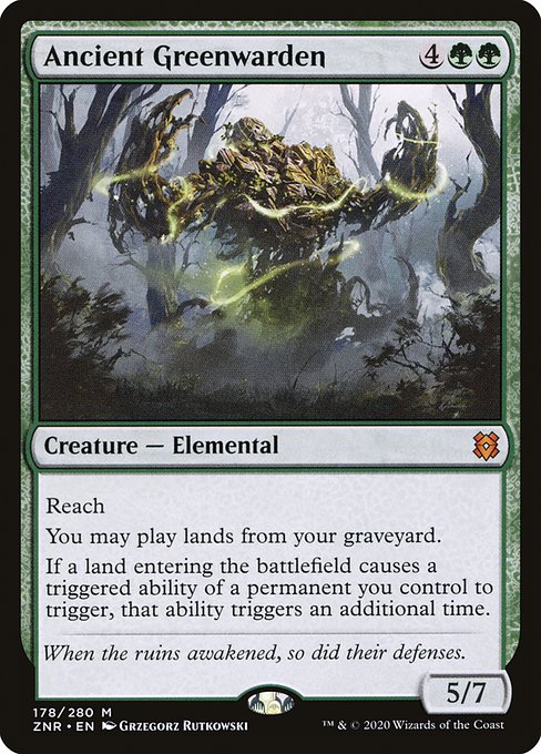 Ancient Greenwarden (178) [Zendikar Rising]